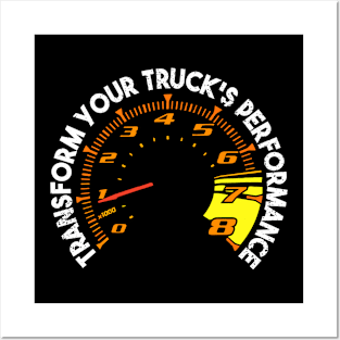 fuTransform Your Truck's Performance funny Truck's Posters and Art